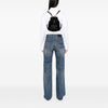 Gucci Suede Bamboo Drawstring Backpack Secondhand