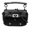 Secondhand Valentino Small Nappa Monochrome Roman Stud Satchel