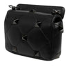Secondhand Valentino Small Nappa Monochrome Roman Stud Satchel