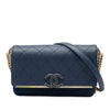 Chanel CC Stitched Caviar and Suede Lady Coco Flap Secondhand