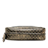 Bottega Veneta Metallic Calfskin Intrecciomirage Chain Flap Crossbody Secondhand