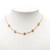Secondhand Louis Vuitton Gold Plated Flower Full Necklace