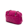 Chanel Small CC Quilted Rubberized Lambskin Coco Rain Camera Bag Secondhand