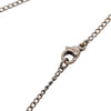 Secondhand Chanel CC Plated Brass Spike Pendant Necklace