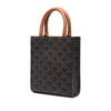 Secondhand Celine Mini Triomphe Coated Canvas Vertical Cabas Satchel