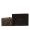 Bottega Veneta Nappa Intrecciato Fringe Wallet on Chain Secondhand