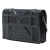 Dior Metallic Patent Microcannage Diorama Wallet on Chain Secondhand