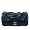 Secondhand Chanel Medium Quilted Crinkled Calfskin Ultra Stitch Flap