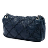 Secondhand Chanel Medium Quilted Crinkled Calfskin Ultra Stitch Flap