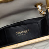 Chanel Mini Quilted Lambskin Paris Monaco Kiss Lock Vanity Bag Secondhand