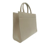 Bvlgari Embossed Leather Logo Infinitum Tote Secondhand