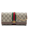 Gucci GG Supreme Web Ophidia Wallet on Chain Secondhand