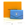 Louis Vuitton Leather Lockmini Compact Wallet Secondhand