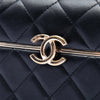 Chanel Small Quilted Lambskin Box With Chain Secondhand