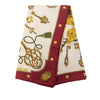 Secondhand Hermès Les Cles Silk Scarf 90