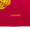 Chanel Ornate Floral Print Silk Scarf Secondhand
