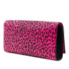Saint Laurent Leather Leopard Print Monogram Cassandre Clutch Secondhand