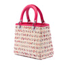 Dior Medium Woven Raffia Lady Dior Secondhand