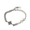Secondhand Louis Vuitton Silver Plated LV Instinct Bracelet