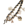 Secondhand Chanel CC Quilted Lambskin Coco Charms Chain Wristlet Pouch