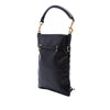 Saint Laurent Small Leather Fringe Flat Bucket Bag Secondhand