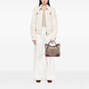 Gucci Medium GG Canvas Bree Fold Over Tote Secondhand