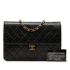 Chanel CC Quilted Lambskin Single Flap Secondhand