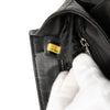 Secondhand Chanel Camellia CC Choco Bar No 5 Lambskin Shoulder Bag