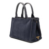 Prada Small Canvas Canapa Logo Satchel Secondhand