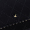 Secondhand Chanel Bicolor Satin Diamond Stitch Wallet On Chain