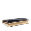 Secondhand Chanel Bicolor Satin Diamond Stitch Wallet On Chain