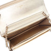 Secondhand Chanel Bicolor Satin Diamond Stitch Wallet On Chain