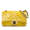 Chanel Mini Rectangular Classic Velvet Single Flap Secondhand