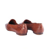 second hand Prada Vintage Brown Exotic Leather Loafers