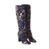 Secondhand Valentino Garavani Floral Jacquard Knee-High Boots – ’10s