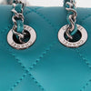 Chanel Teal Color Shoulder Bag - '10s Second hand