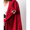 Chanel Red Wool Coat - 2000s Second hand