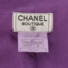 Chanel Purple Cotton Upcycled Skirt - '90s Second hand