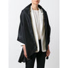 Lanvin Black Satin Stole - '60s Second hand