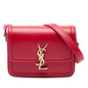 Saint Laurent Small Calfskin Solferino Satchel In Box Secondhand