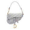 Dior Oblique Embroidered Canvas Saddle Bag Secondhand