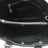 Prada Soft Calf Trimmed Tessuto Satchel Secondhand