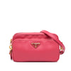 Prada Saffiano Double Zip Camera Bag Secondhand