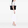 Prada Saffiano Trimmed Tessuto Satchel Secondhand