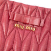 Miu Miu Medium Matelasse Vitello Shine Double Handle Tote Secondhand