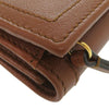 Gucci Grained Calfskin Diana Bamboo Compact Wallet Secondhand