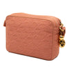 Secondhand Chanel CC Quilted Linen Double Zip Camera Bag