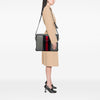 Gucci GG Canvas Web Briefcase Secondhand