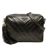 Chanel CC Chevron Lambskin Tassel Crossbody Secondhand