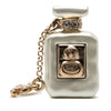 Chanel CC Resin Gold Plated Rhinestone No. 5 Perfume Bottle Brooch Secondhand